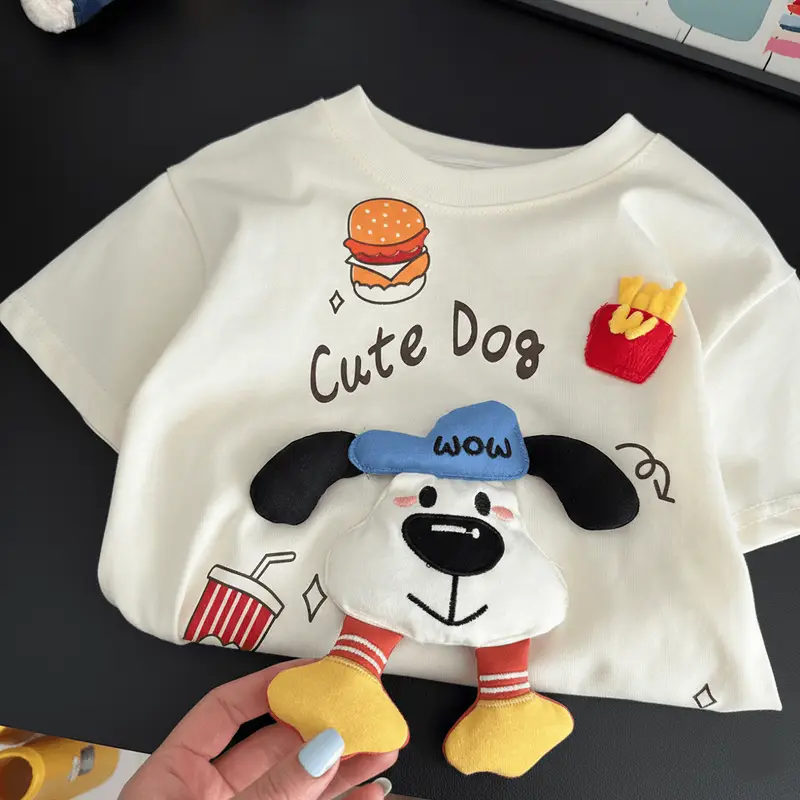 تیشرت مدل CUTE DOG کد: 09401