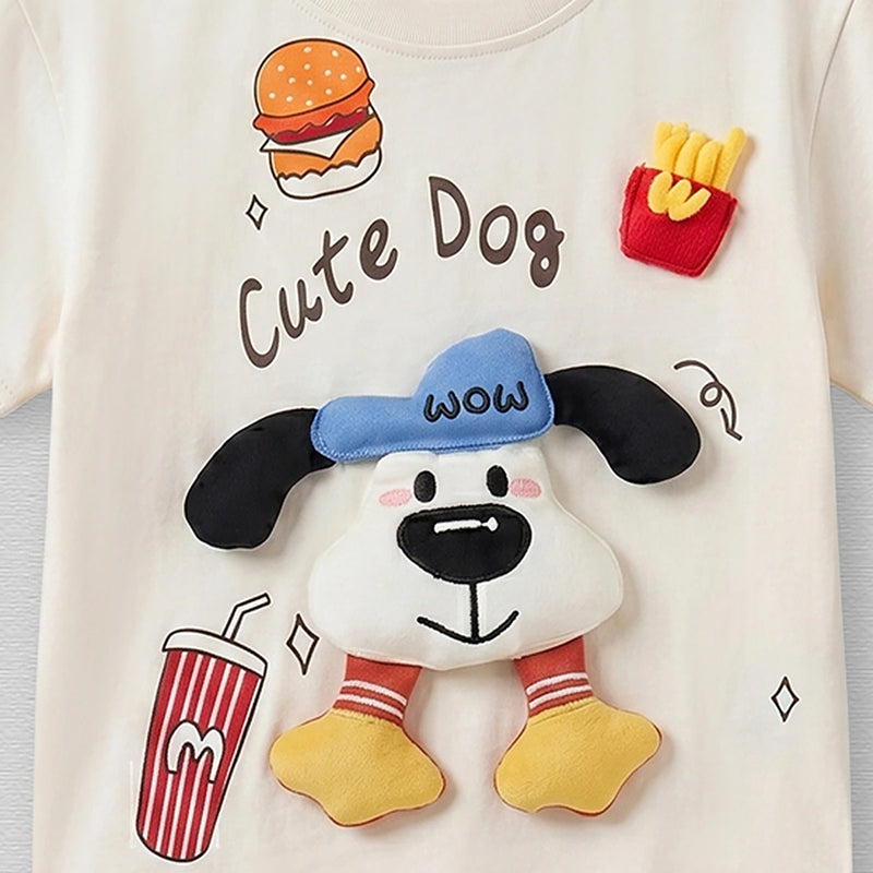 تیشرت مدل CUTE DOG کد: 09401