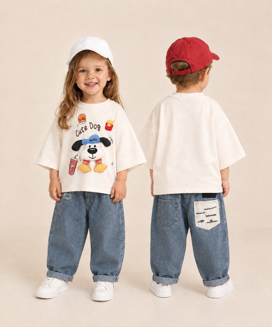 تیشرت مدل CUTE DOG کد: 09401